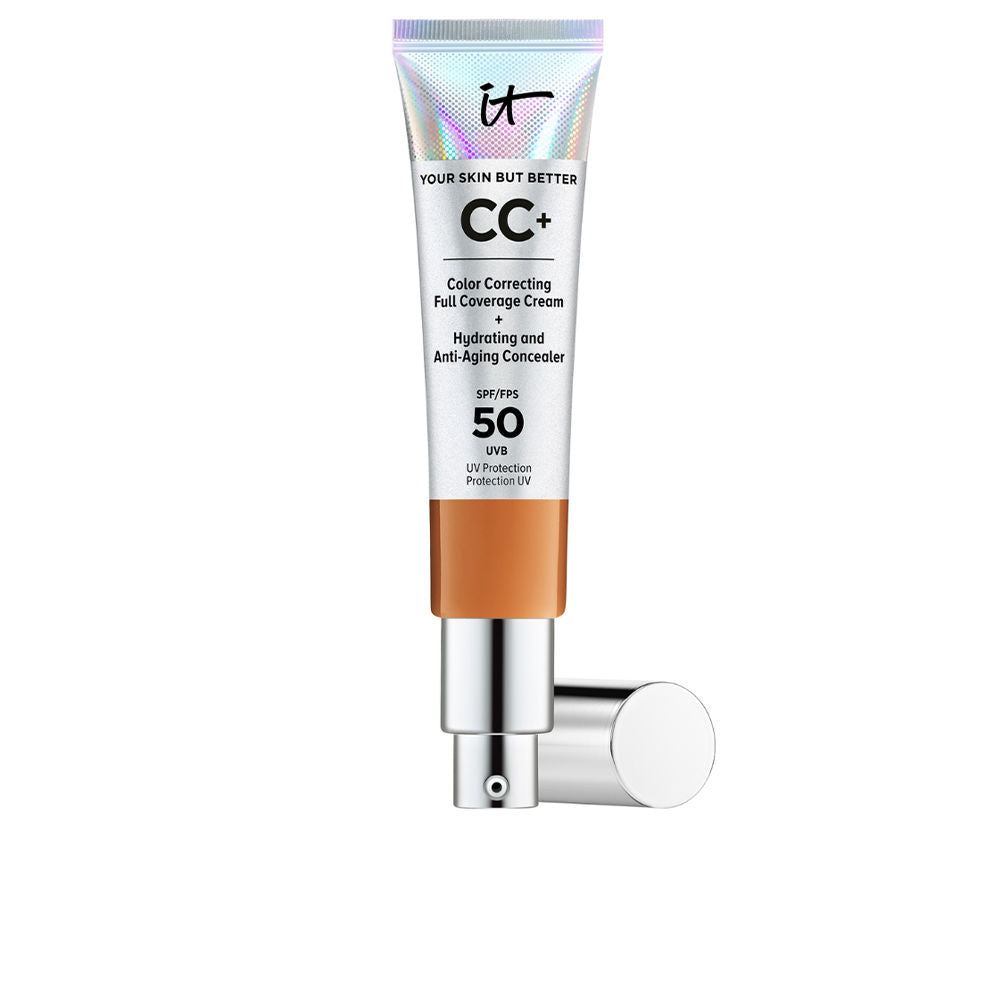 It Cosmetics CC+ Cream Base de Elevada Cobertura SPF50+ Cor Rich 32ml