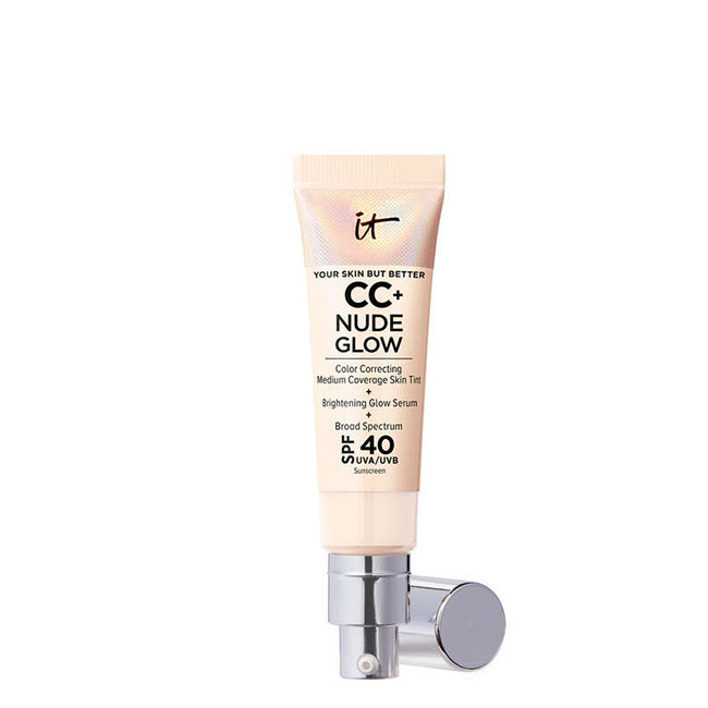 It Cosmetics CC+ Nude Glow Base + Sérum SPF40 Cor Fair Porcelain 32ml