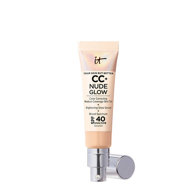 It Cosmetics CC+ Nude Glow Base + Sérum SPF40 Cor Light Medium 32ml