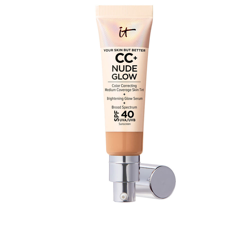 It Cosmetics CC+ Nude Glow Foundation + Serum SPF40 Color Neutral Tan