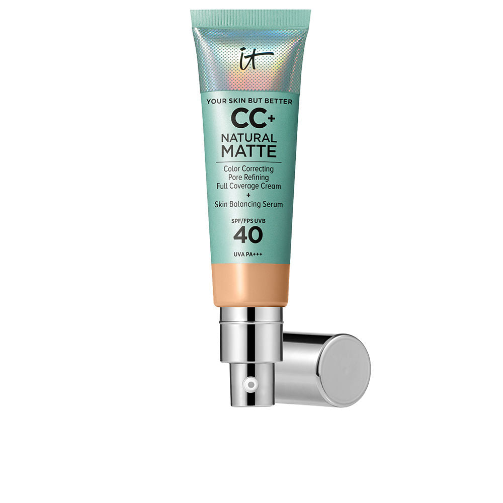It Cosmetics Cc+ Natural Matte Cream Foundation SPF40 Color Medium 32ml