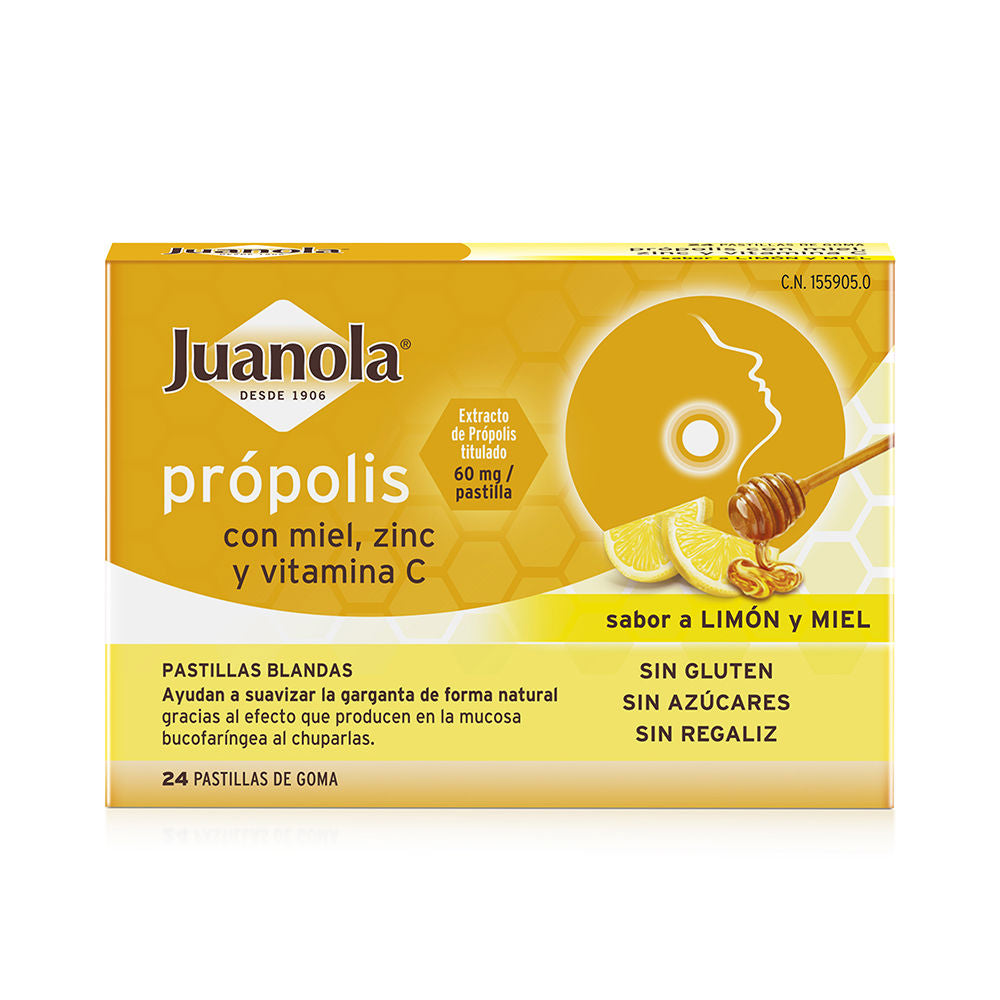 Juanola Propolis Lemon Honey Gomas x24