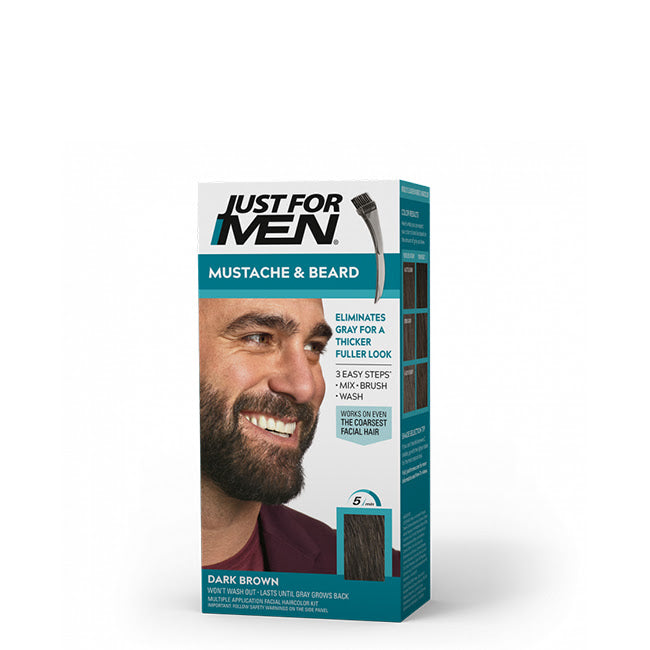 Just For Men Coloração Bigode e Barba Tom Moreno