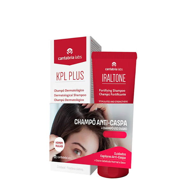 KPL Plus Kit Shampoo Anti-Caspa + Shampoo Fortificante