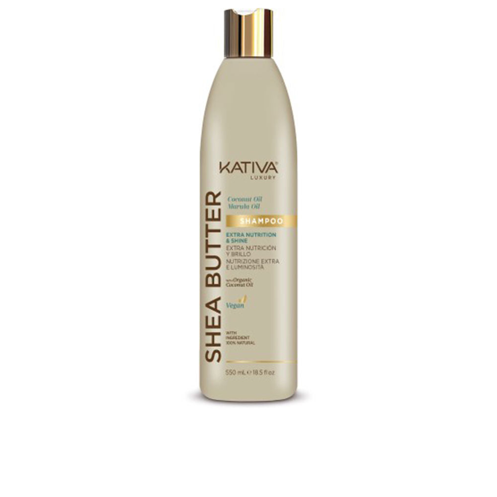Kativa Champô de Manteiga de Karité, Coco e Óleo de Marula 550ml