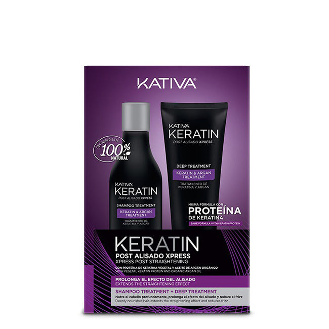 Kit de tratamiento post-alisado Kativa Xpress
