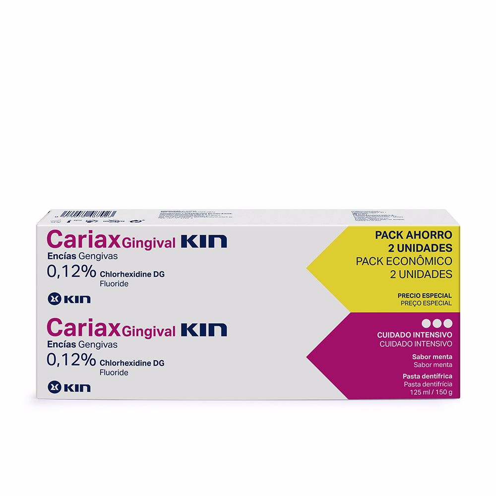 KIN CARIAX GINGIVAL PASTA 125ml PACK 2u