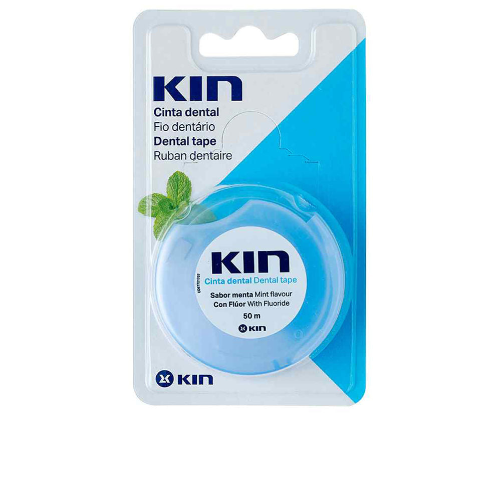 Kin Dental Tape With Fluoride Mint Flavor 50ml