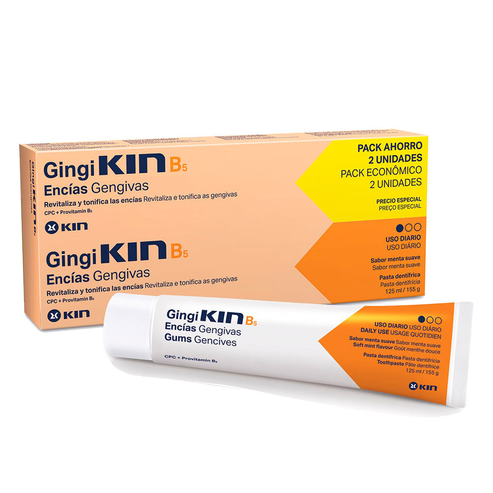Set de pasta de dientes Kin Gingikin B5 (2 unidades, 125 ml)