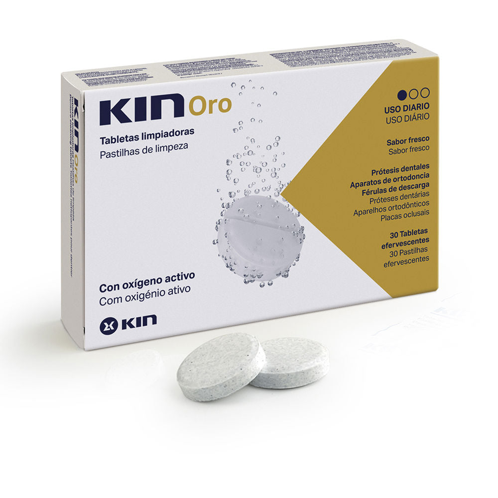 KIN ORO TABLETAS LIMPIADORAS | 30 Unidades