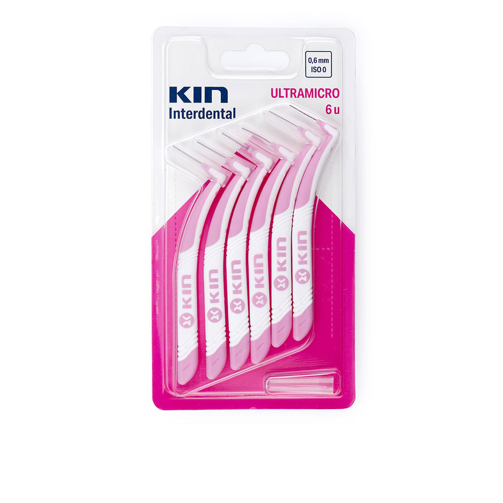 KIN INTERDENTAL ULTRAMICRO 0,6MM, Negro, Estándar