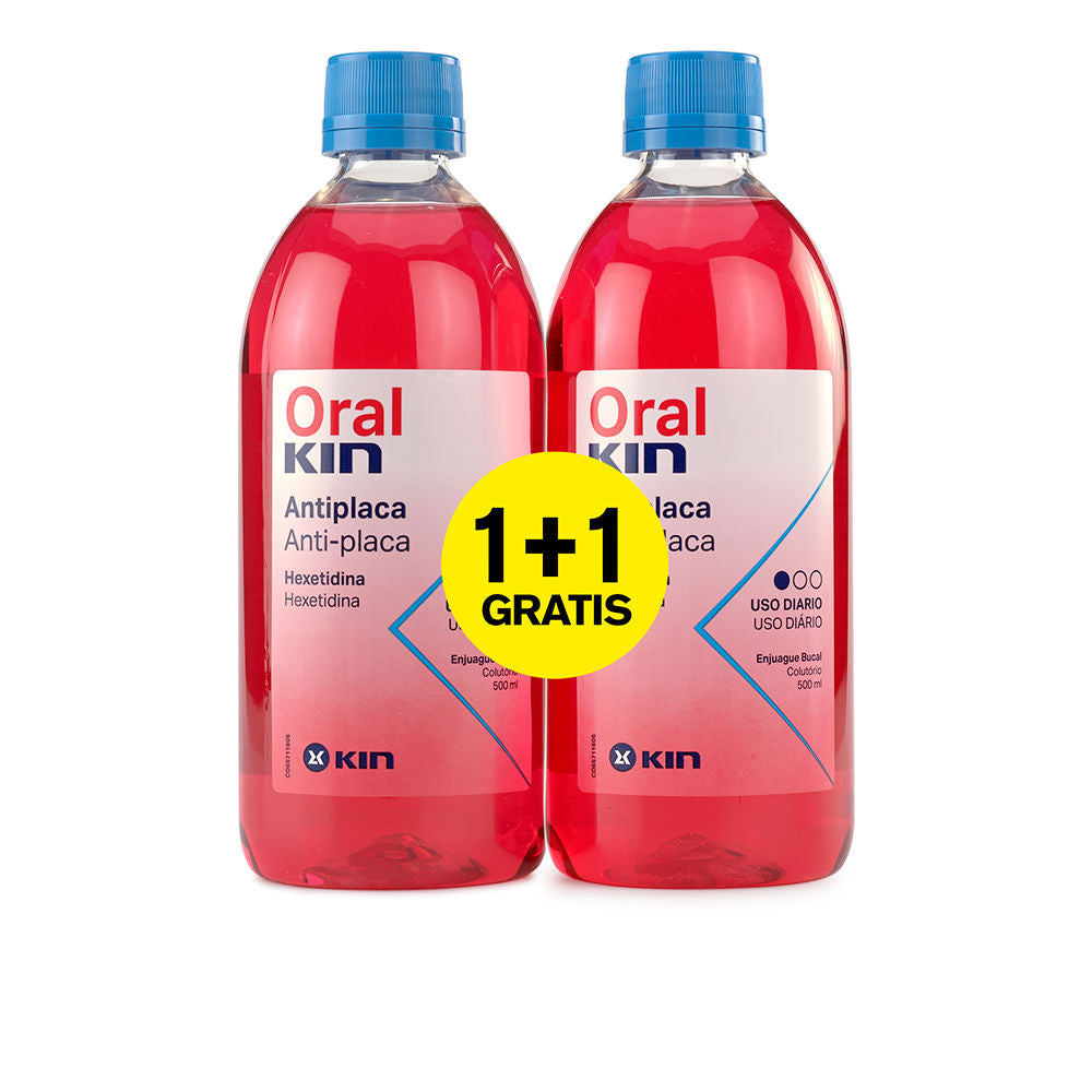 Set de enjuague bucal Kin Oralkin 2x500 ml