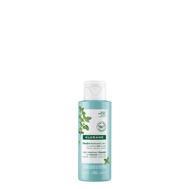 Klorane Menta Aquática Pó Limpeza Purificante 50g
