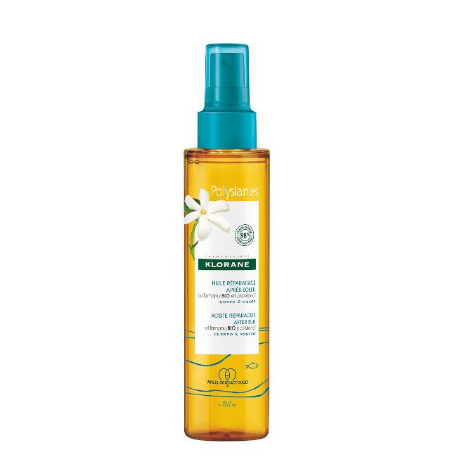 Klorane Polysianes Pós-Solar Óleo Seco Reparador 150ml