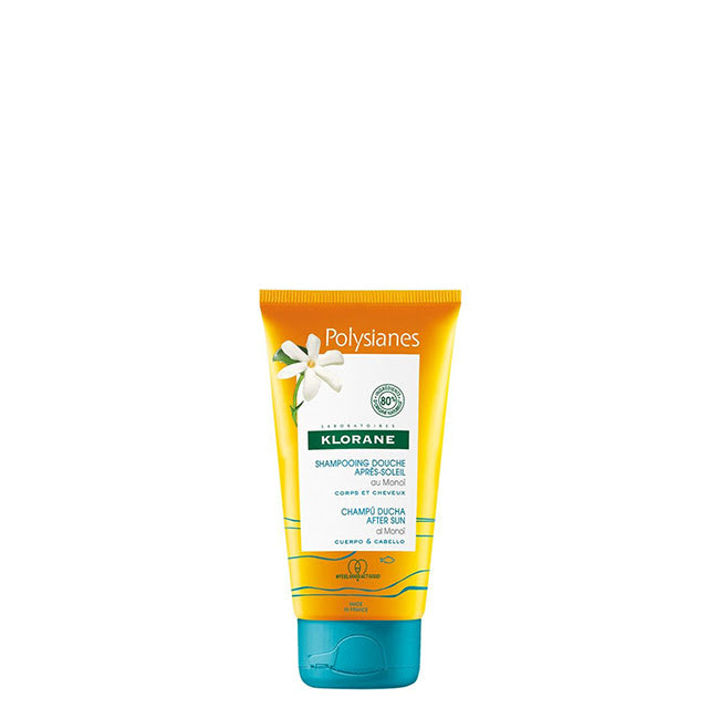 Klorane Polysianes Pós-Solar Gel de Duche Corpo e Cabelo 75ml