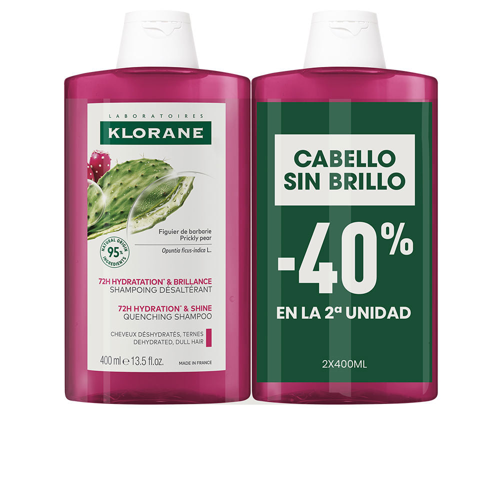 Klorane Duo Champô de Figo da Índia 2x400ml