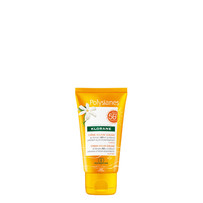 Klorane Solar SPF50+ Creme Sublime para Rosto 50ml