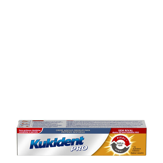 Kukident Pro Crema Dental Doble Acción 40g