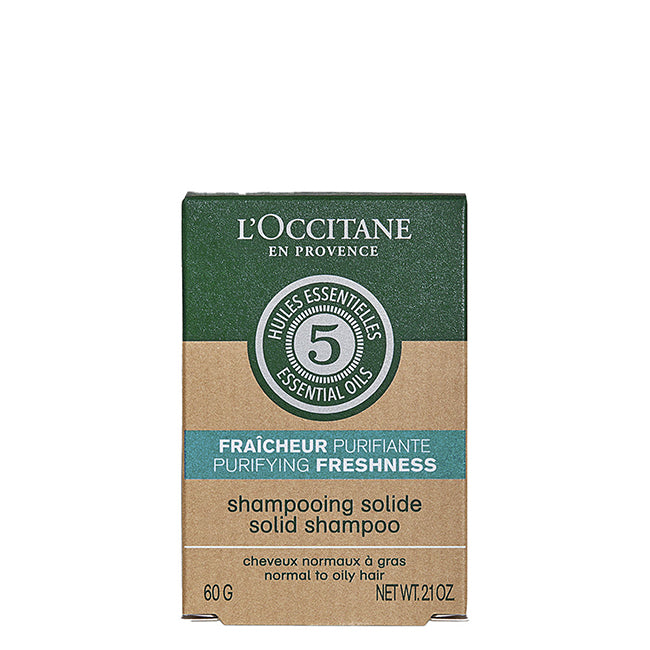 L'Occitane Aromacologia Champô Sólido Frescura Revitalizante 60g