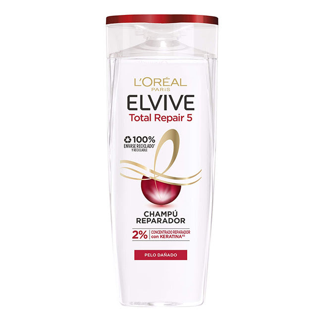 L'Oréal Elvive Total Repair 5 Shampoo Reparador 370ml