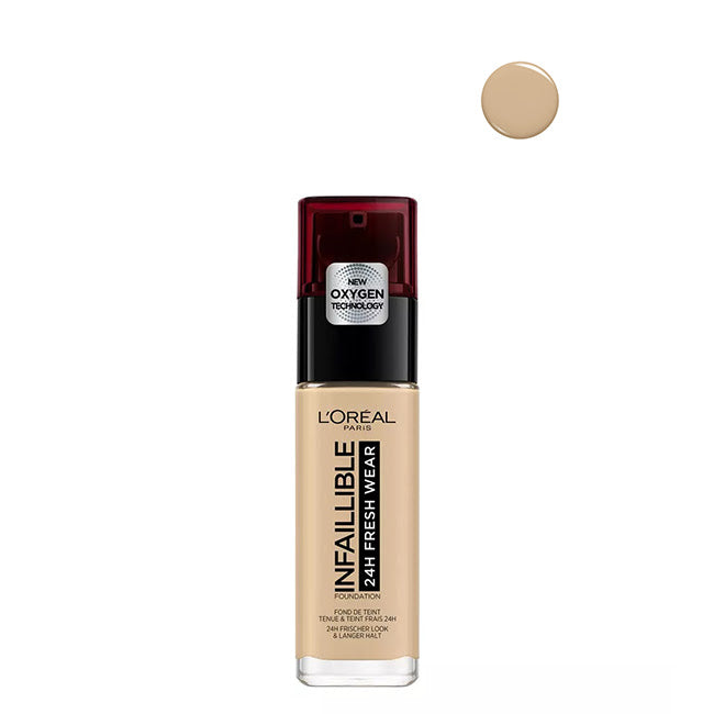 L'Oréal Infaillible 24h Base Líquida Cor 100 Linho 30ml