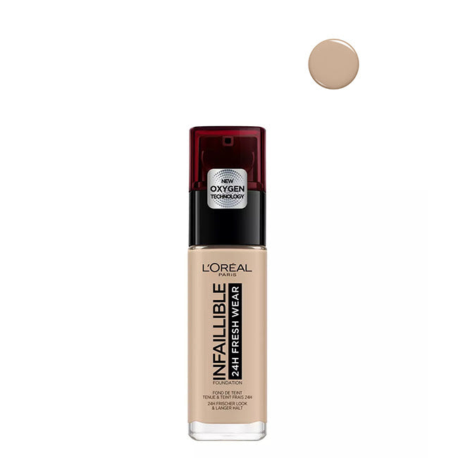 L'Oréal Infaillible 24h Base Líquida Cor 110 Rosa Baunilha 30ml