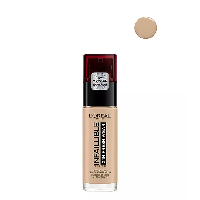 L'Oréal Infaillible 24h Base Líquida Cor 125 Rosa Natural 30ml