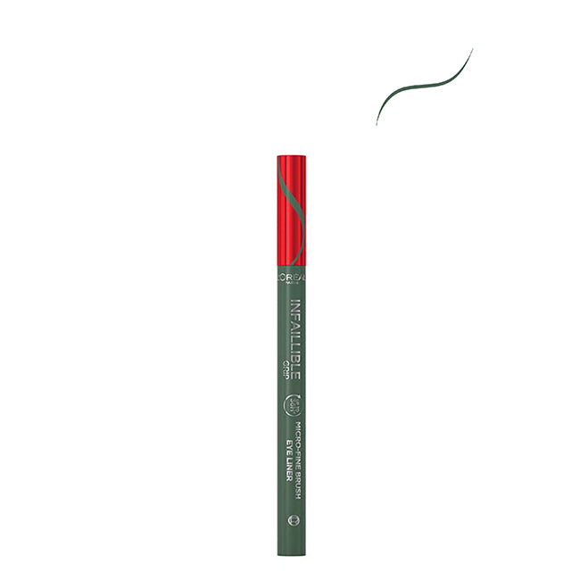 L'Oréal Infaillible Grip 36h Micro-Fine Eyeliner Cor 05 Sage Green 0,4g