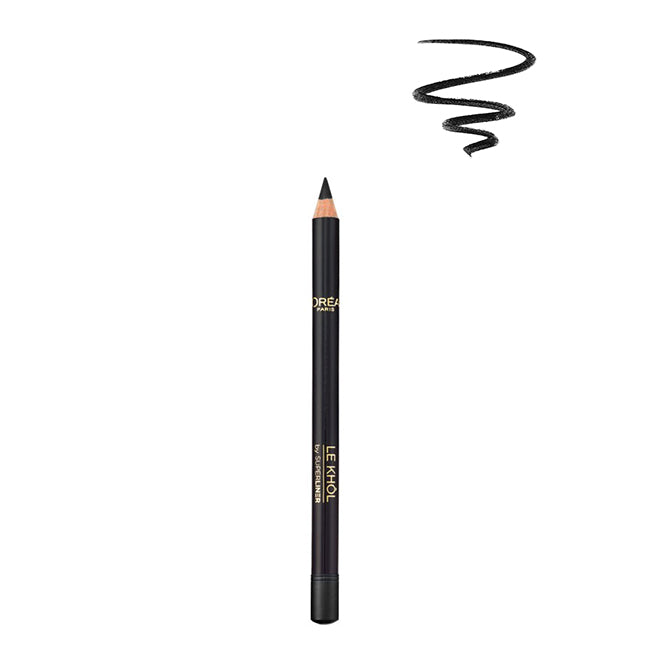L'Oréal Le Khol Superliner Delineador de Olhos 101 Midnight Black 1,2g