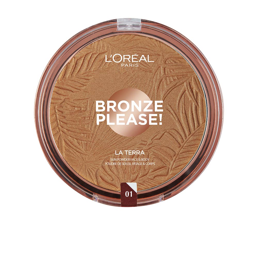 L'Oréal Paris Bronze Please! La Terra Bronzer Cor 01 Caramelo Claro