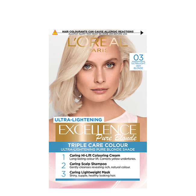 L'Oréal Paris Excellence Creme Coloração 03 Loiro Ultra Claro Cendré