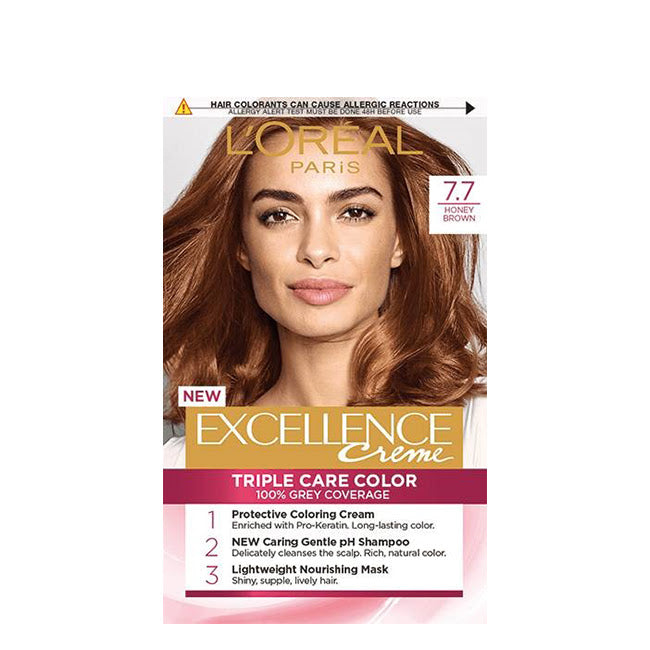 L'Oréal Paris Excellence Creme Coloração 7.7 Caramelo