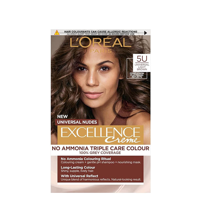 L'Oréal Paris Excellence Universal Nudes Creme 5U Castanho Claro