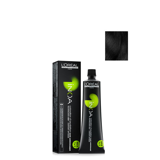 L'Oréal Professionnel INOA Coloração Permanente Sem Amoníaco Cor 3 60g