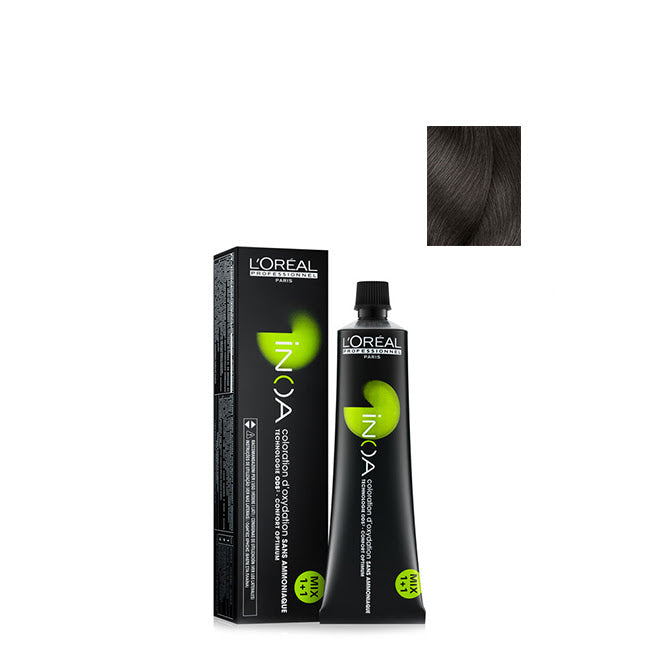 L'Oréal Professionnel INOA Coloração Permanente Sem Amoníaco Cor 5 60g