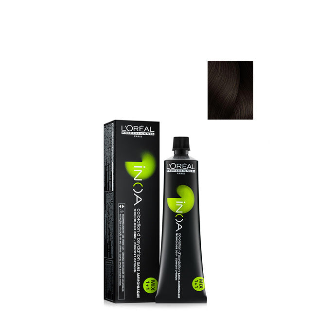 L'Oréal Professionnel INOA Coloração Permanente Sem Amoníaco Cor 6.8 60g