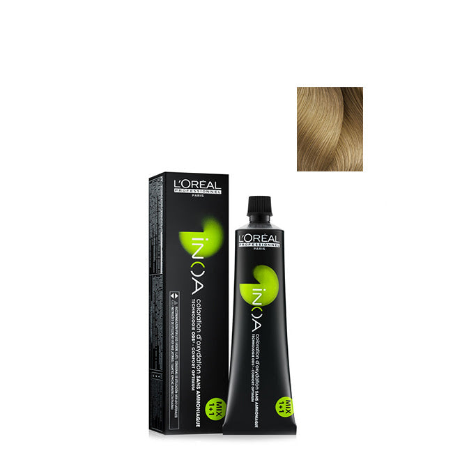 L'Oréal Professionnel INOA Coloração Permanente Sem Amoníaco Cor 9.3 60g