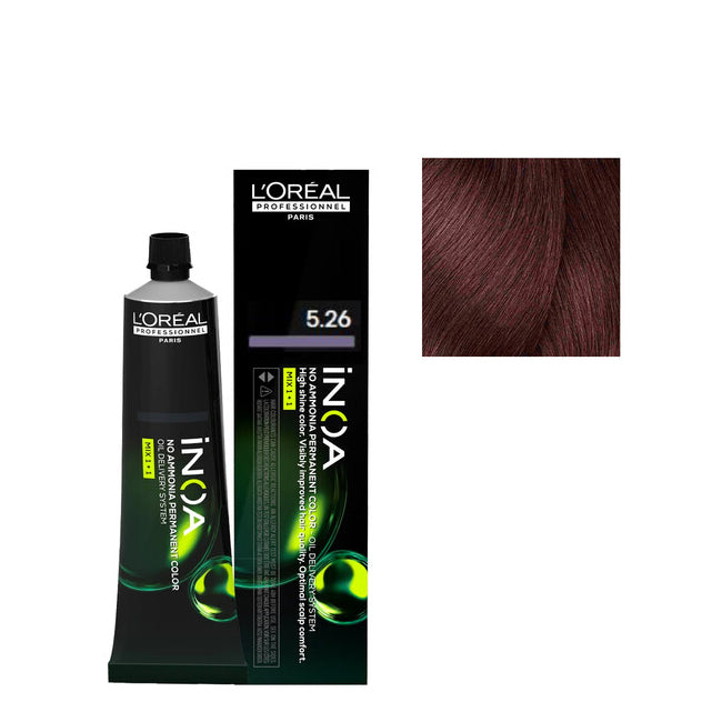 L'Oréal Professionnel Inoa Sem Amônia Coloração Permanente 5.26 60g