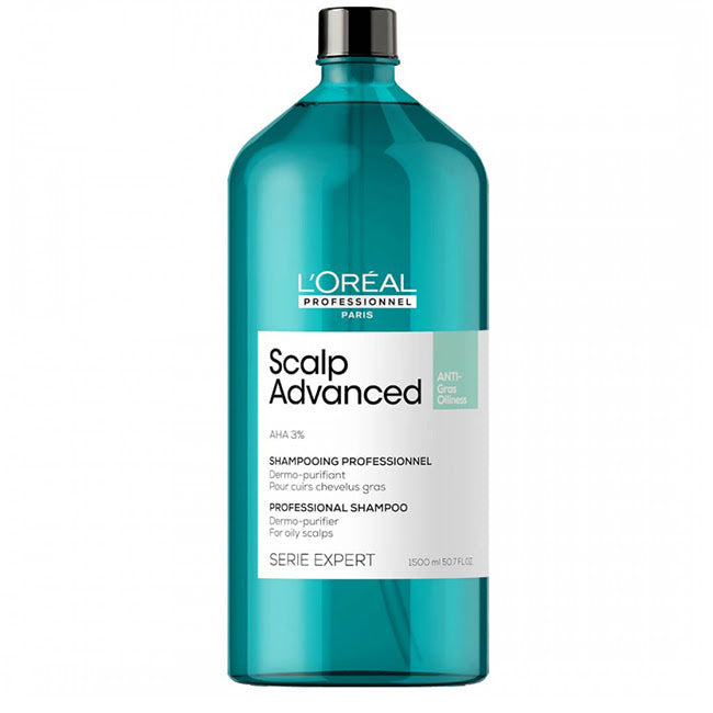 L'Oréal Professionnel Scalp Advanced Shampoo Purificante Couro Cabeludo Oleoso 1500ml