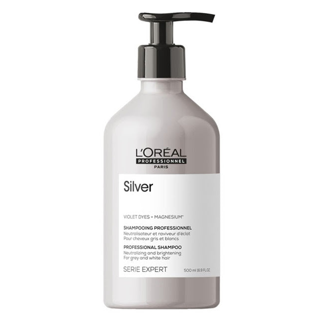 L'Oréal Professionnel Silver Shampoo Cabelos Grisalhos 500ml