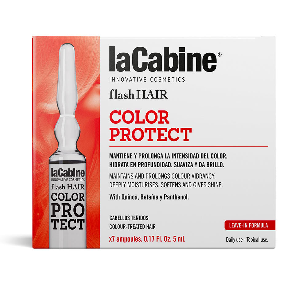 La Cabine Flash Color Protect Ampollas para el cabello 7x5 ml