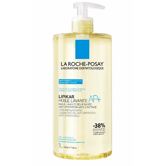 La Roche-Posay Lipikar Aceite Limpiador Relipidizante Lipikar Ap+ Antiirritacion 1000ml – imagen 2