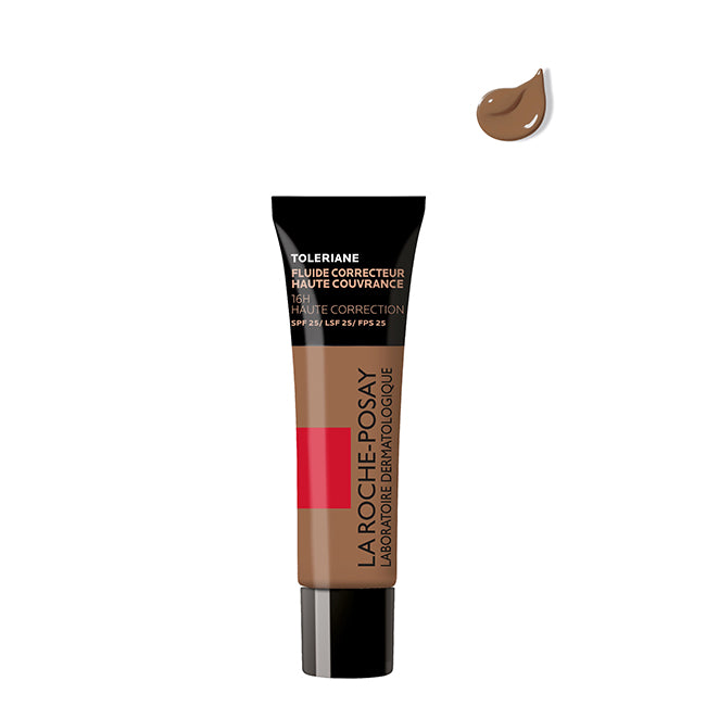 La Roche Posay Toleriane Base de maquillaje de cobertura total FPS 25 tono 16 30 ml