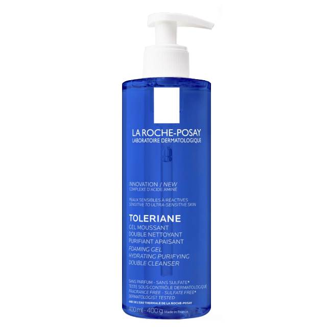 La Roche Posay Toleriane Hydrating Purifying Double Cleanser Gel Espuma 400ml