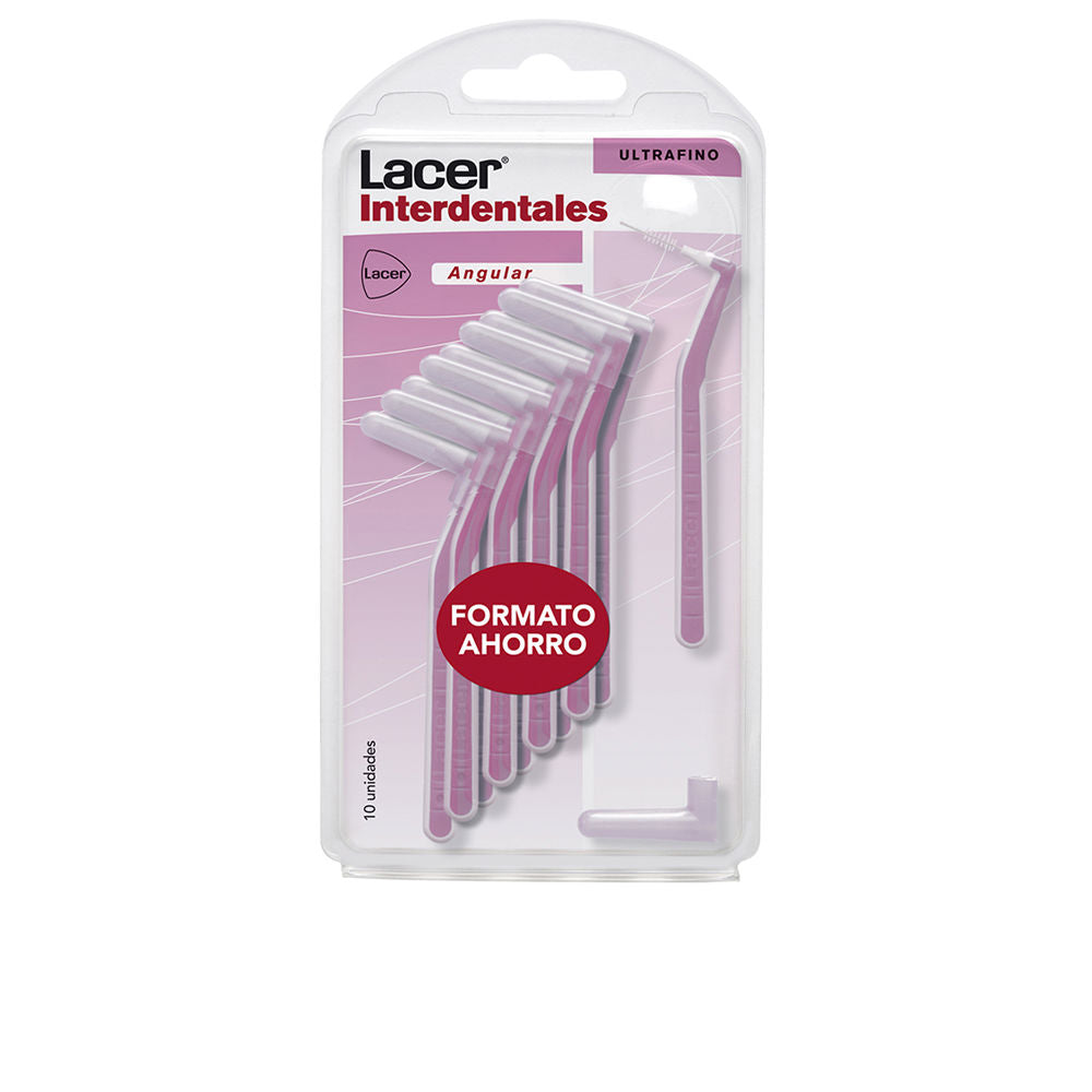 Lacer interdental angular ultrafino colores surtidos x10