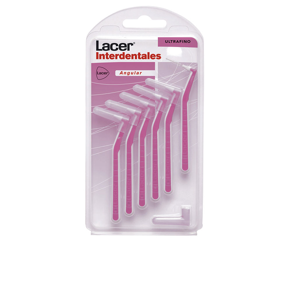 Lacer interdental angular ultrafino colores surtidos x6