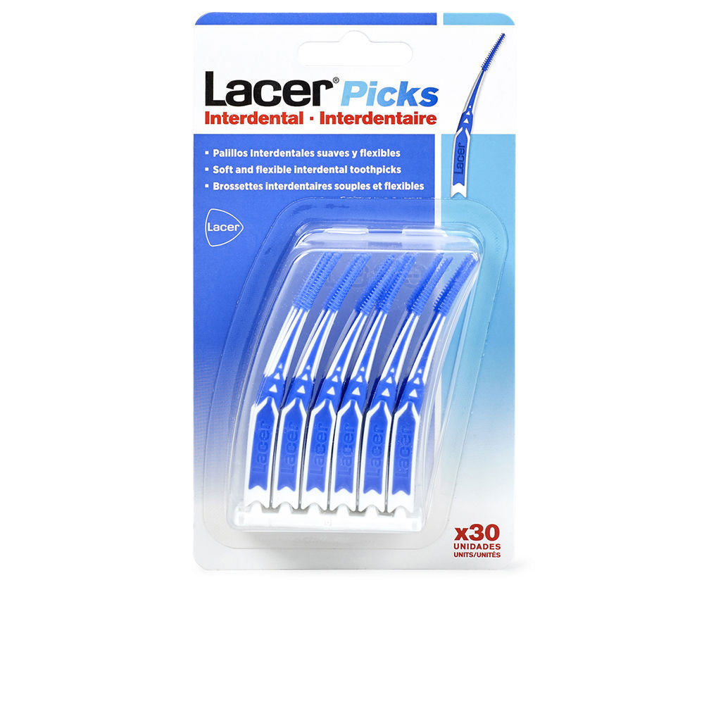 Lacer Interdental Picks Toothpicks x30