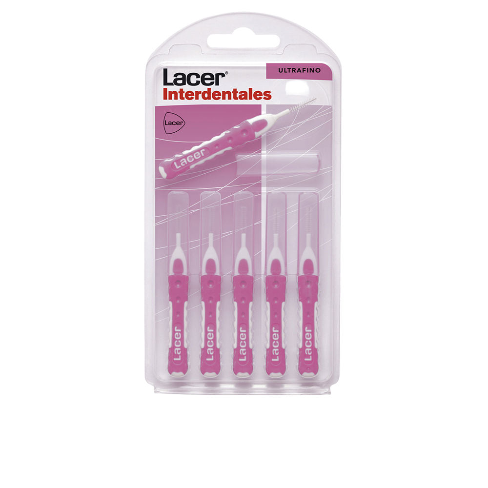 Lacer Interdental Straight Ultrafine Assorted Color x6