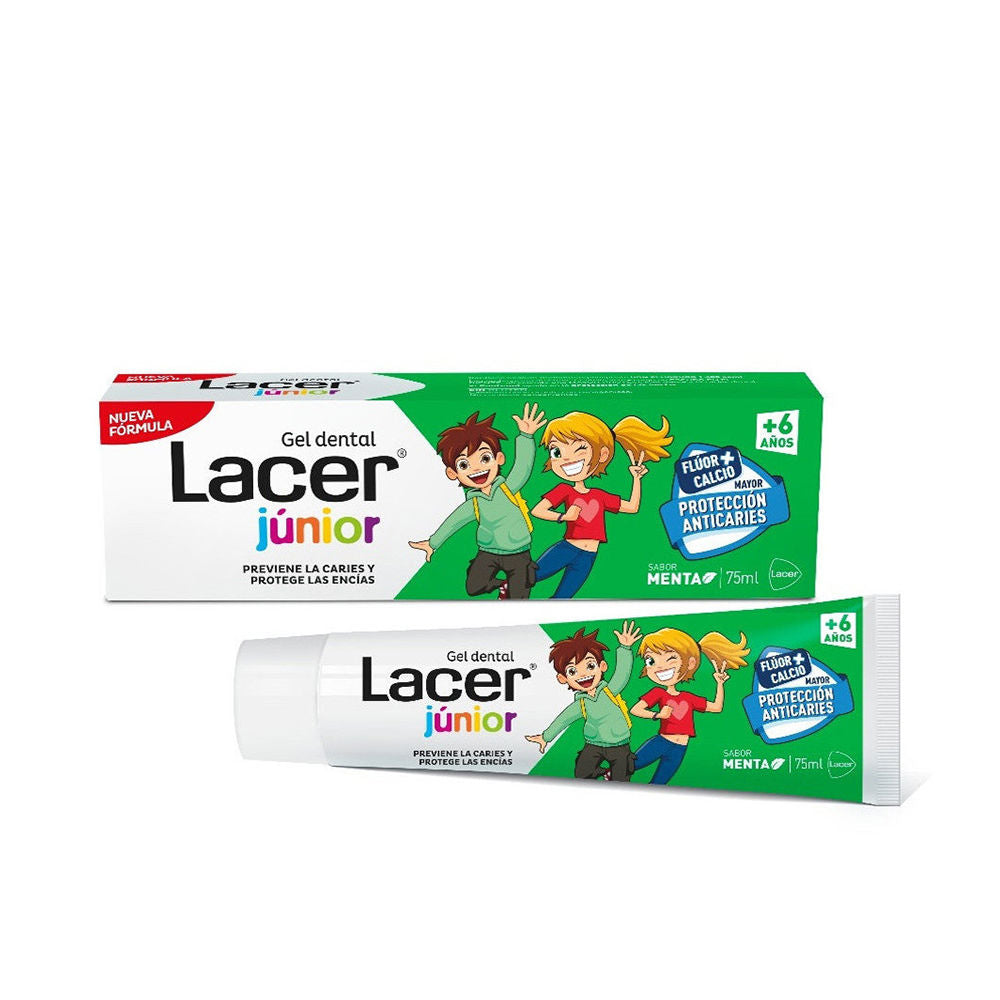 Lacer Junior Gel Dental Sabor Menta 75ml