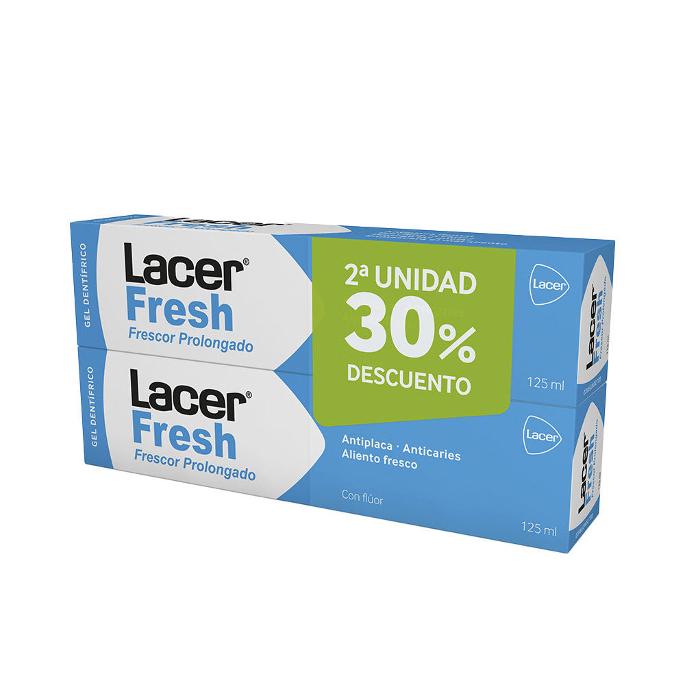 Pasta de dientes Lacer Lacerfresh Duo 2x125 ml